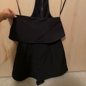 Floating Choker Romper